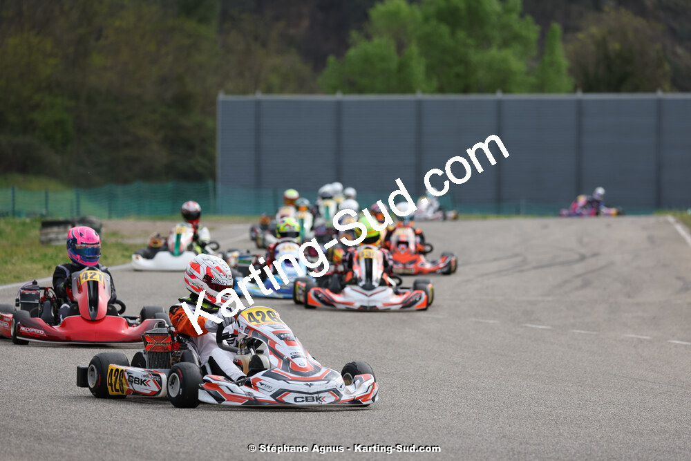 6 & 7/04/2024 : 2ème manche du Championnat du Sud au Pôle Mécanique Karting d’Alès (photos Stéphane Agnus) 2024 — karting