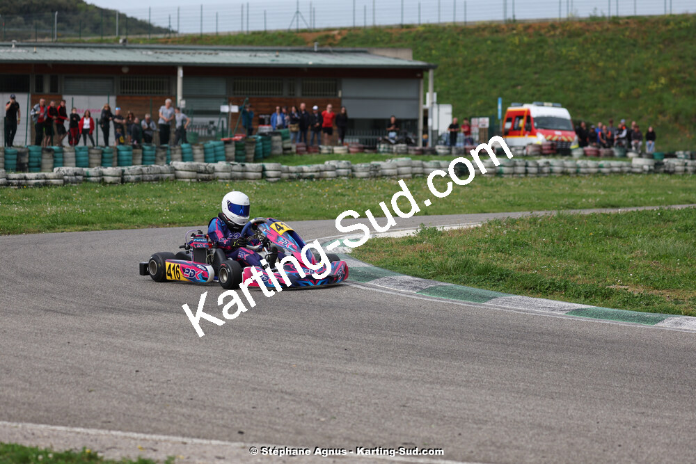 6 & 7/04/2024 : 2ème manche du Championnat du Sud au Pôle Mécanique Karting d’Alès (photos Stéphane Agnus) 2024 — karting