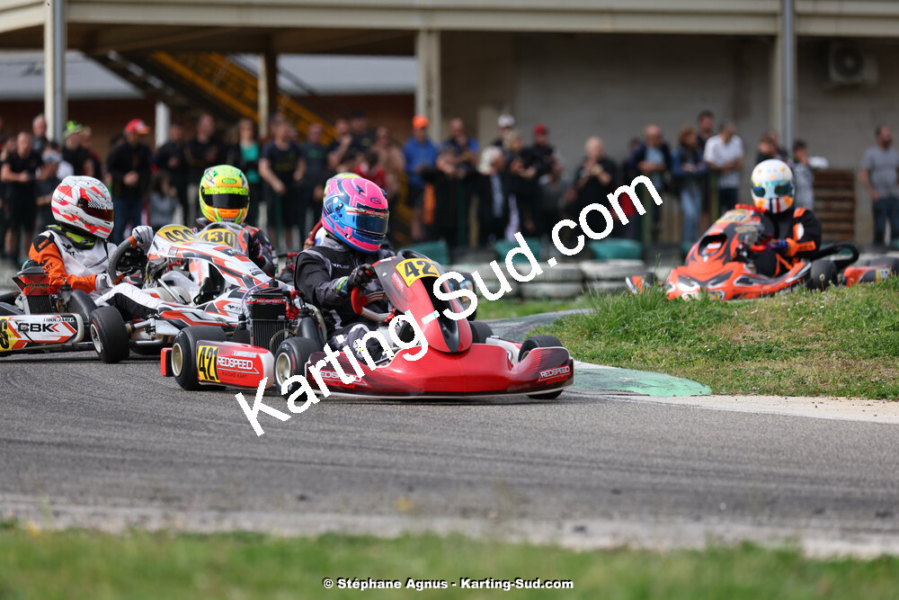 6 & 7/04/2024 : 2ème manche du Championnat du Sud au Pôle Mécanique Karting d’Alès (photos Stéphane Agnus) 2024 — karting