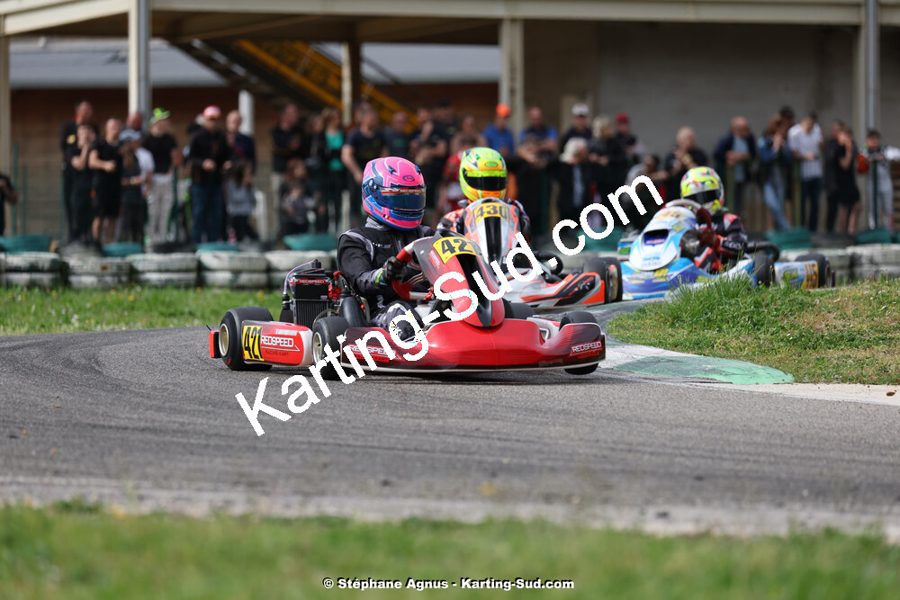 6 & 7/04/2024 : 2ème manche du Championnat du Sud au Pôle Mécanique Karting d’Alès (photos Stéphane Agnus) 2024 — karting