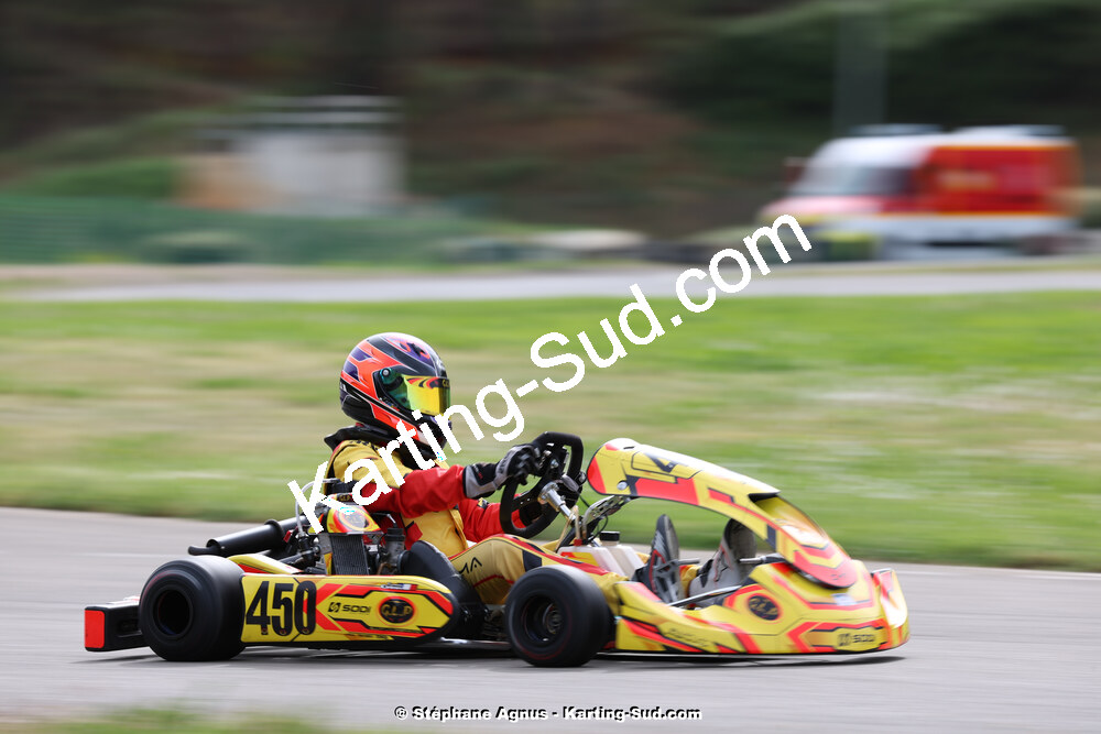 6 & 7/04/2024 : 2ème manche du Championnat du Sud au Pôle Mécanique Karting d’Alès (photos Stéphane Agnus) 2024 — karting