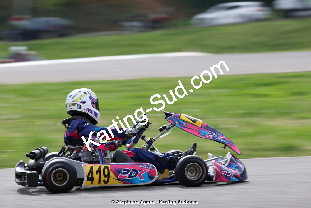 6 & 7/04/2024 : 2ème manche du Championnat du Sud au Pôle Mécanique Karting d’Alès (photos Stéphane Agnus) 2024 — karting