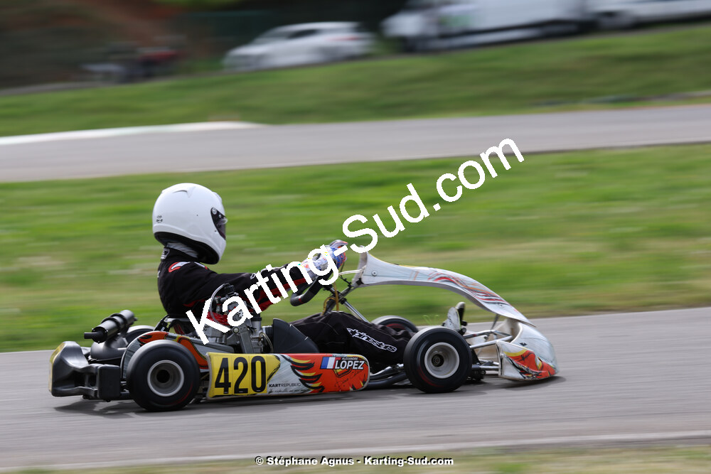 6 & 7/04/2024 : 2ème manche du Championnat du Sud au Pôle Mécanique Karting d’Alès (photos Stéphane Agnus) 2024 — karting