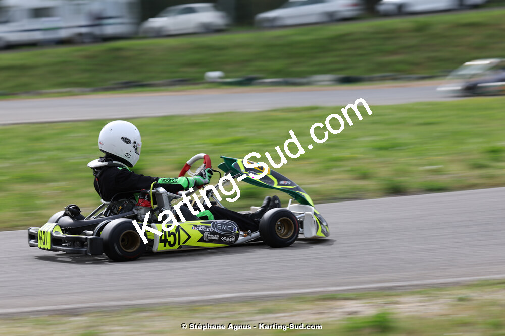 6 & 7/04/2024 : 2ème manche du Championnat du Sud au Pôle Mécanique Karting d’Alès (photos Stéphane Agnus) 2024 — karting
