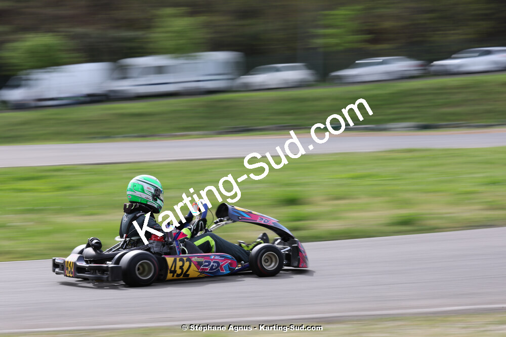 6 & 7/04/2024 : 2ème manche du Championnat du Sud au Pôle Mécanique Karting d’Alès (photos Stéphane Agnus) 2024 — karting