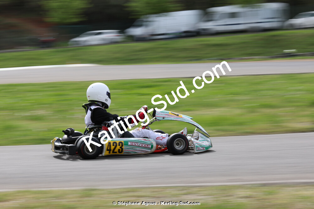 6 & 7/04/2024 : 2ème manche du Championnat du Sud au Pôle Mécanique Karting d’Alès (photos Stéphane Agnus) 2024 — karting