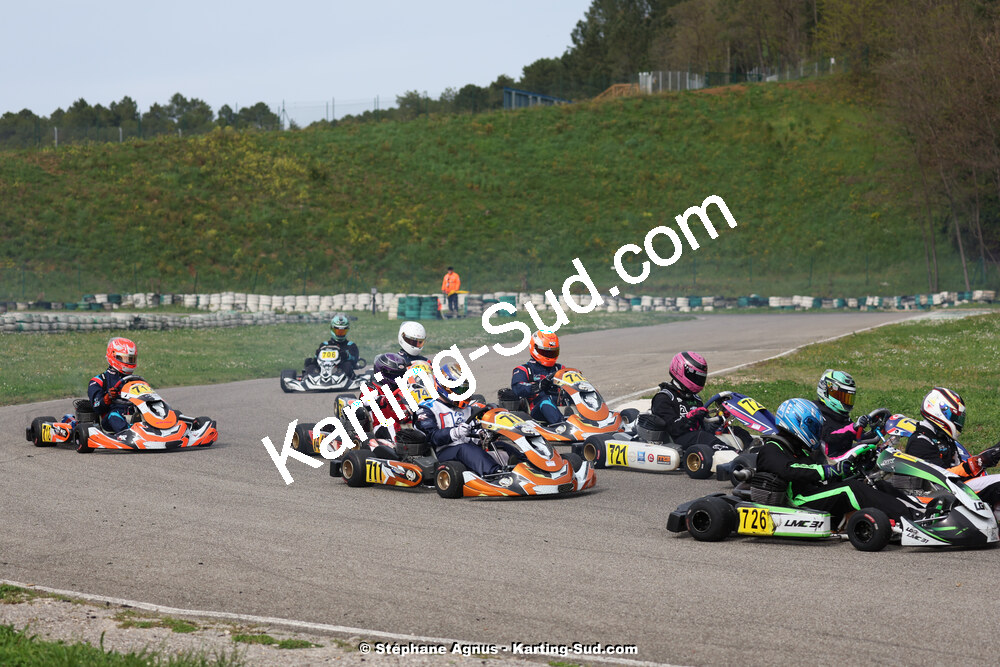 6 & 7/04/2024 : 2ème manche du Championnat du Sud au Pôle Mécanique Karting d’Alès (photos Stéphane Agnus) 2024 — karting