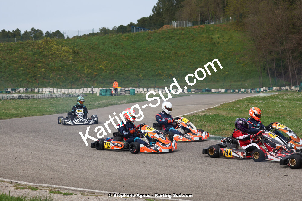 6 & 7/04/2024 : 2ème manche du Championnat du Sud au Pôle Mécanique Karting d’Alès (photos Stéphane Agnus) 2024 — karting