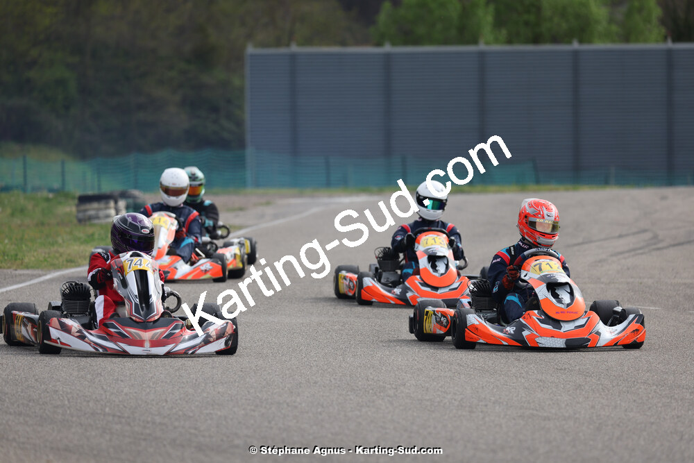 6 & 7/04/2024 : 2ème manche du Championnat du Sud au Pôle Mécanique Karting d’Alès (photos Stéphane Agnus) 2024 — karting