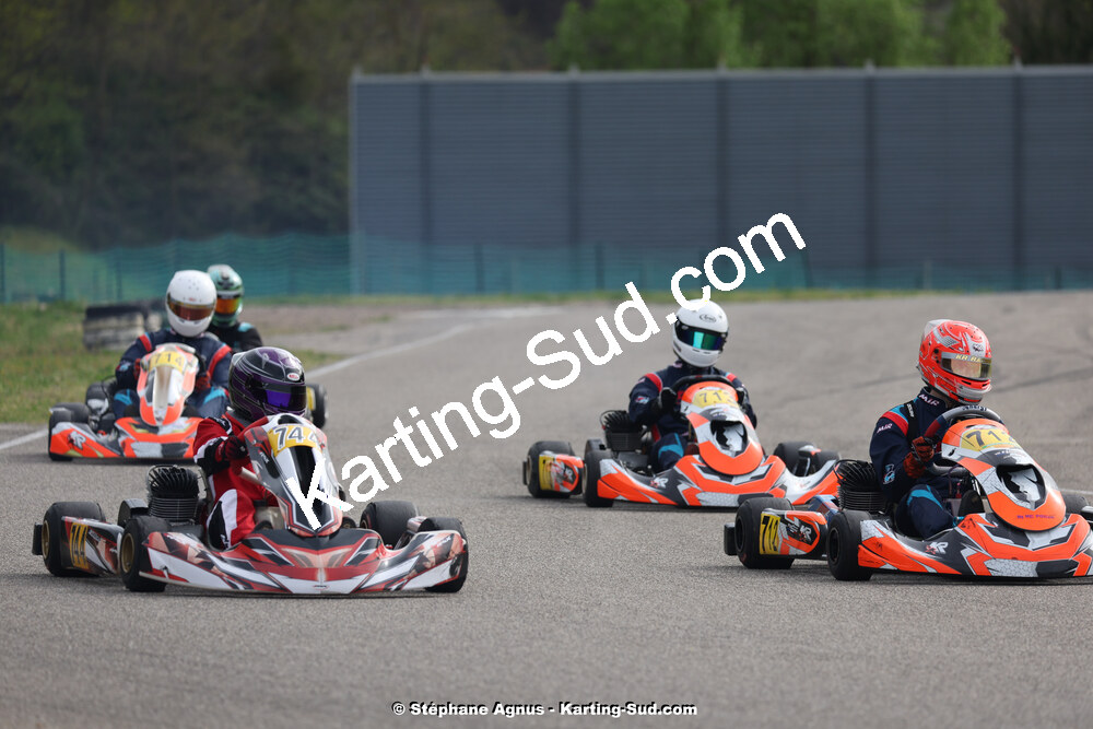 6 & 7/04/2024 : 2ème manche du Championnat du Sud au Pôle Mécanique Karting d’Alès (photos Stéphane Agnus) 2024 — karting
