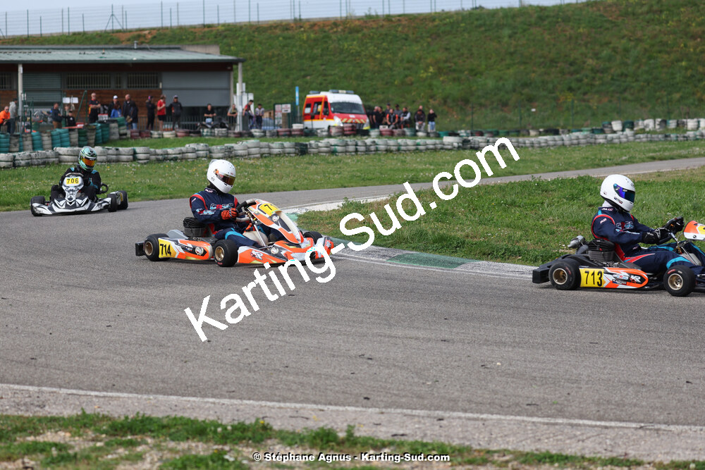 6 & 7/04/2024 : 2ème manche du Championnat du Sud au Pôle Mécanique Karting d’Alès (photos Stéphane Agnus) 2024 — karting