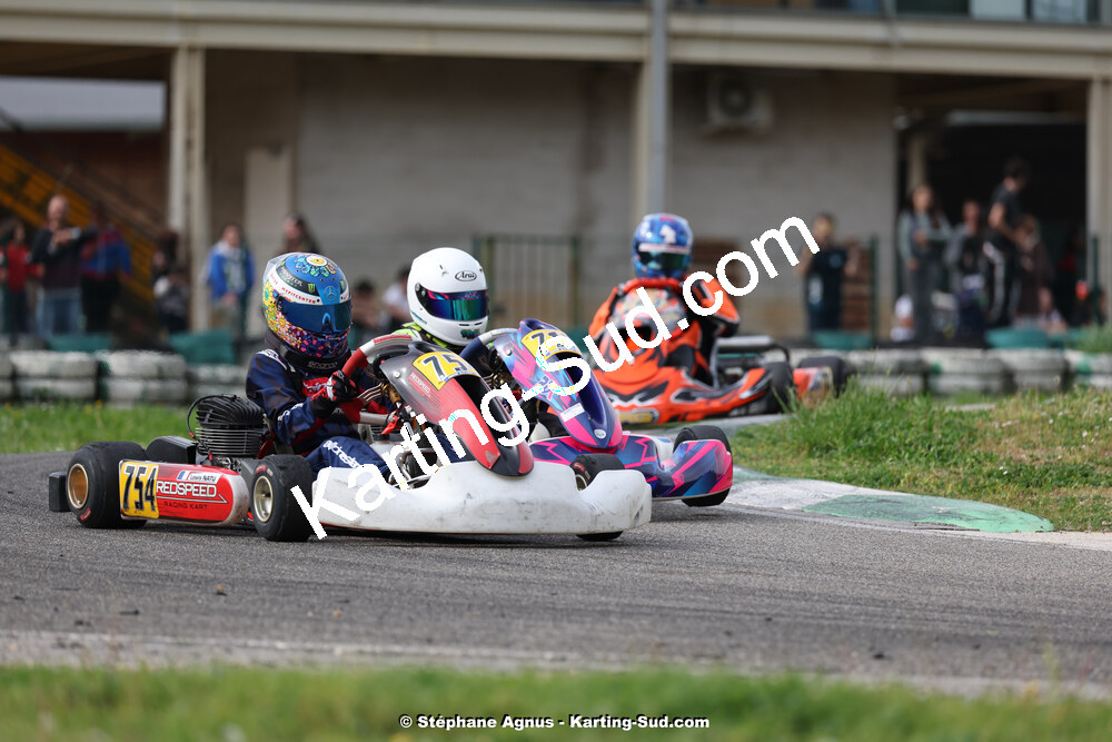 6 & 7/04/2024 : 2ème manche du Championnat du Sud au Pôle Mécanique Karting d’Alès (photos Stéphane Agnus) 2024 — karting