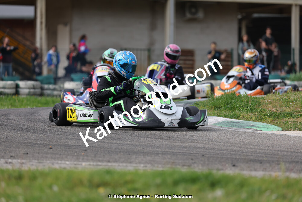 6 & 7/04/2024 : 2ème manche du Championnat du Sud au Pôle Mécanique Karting d’Alès (photos Stéphane Agnus) 2024 — karting