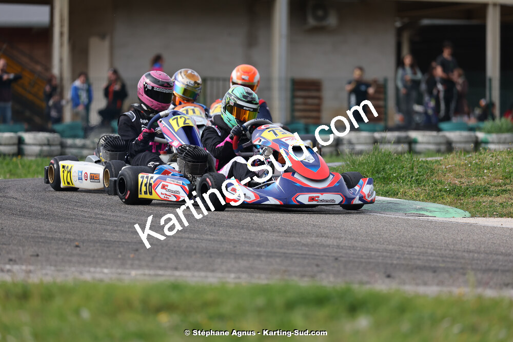 6 & 7/04/2024 : 2ème manche du Championnat du Sud au Pôle Mécanique Karting d’Alès (photos Stéphane Agnus) 2024 — karting