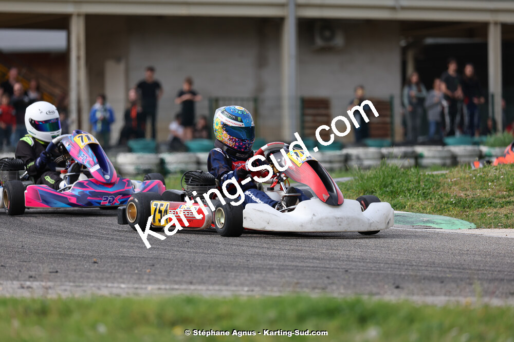 6 & 7/04/2024 : 2ème manche du Championnat du Sud au Pôle Mécanique Karting d’Alès (photos Stéphane Agnus) 2024 — karting