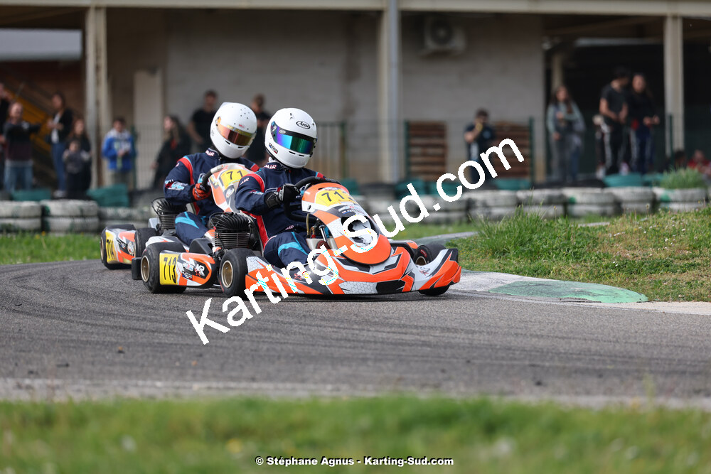 6 & 7/04/2024 : 2ème manche du Championnat du Sud au Pôle Mécanique Karting d’Alès (photos Stéphane Agnus) 2024 — karting