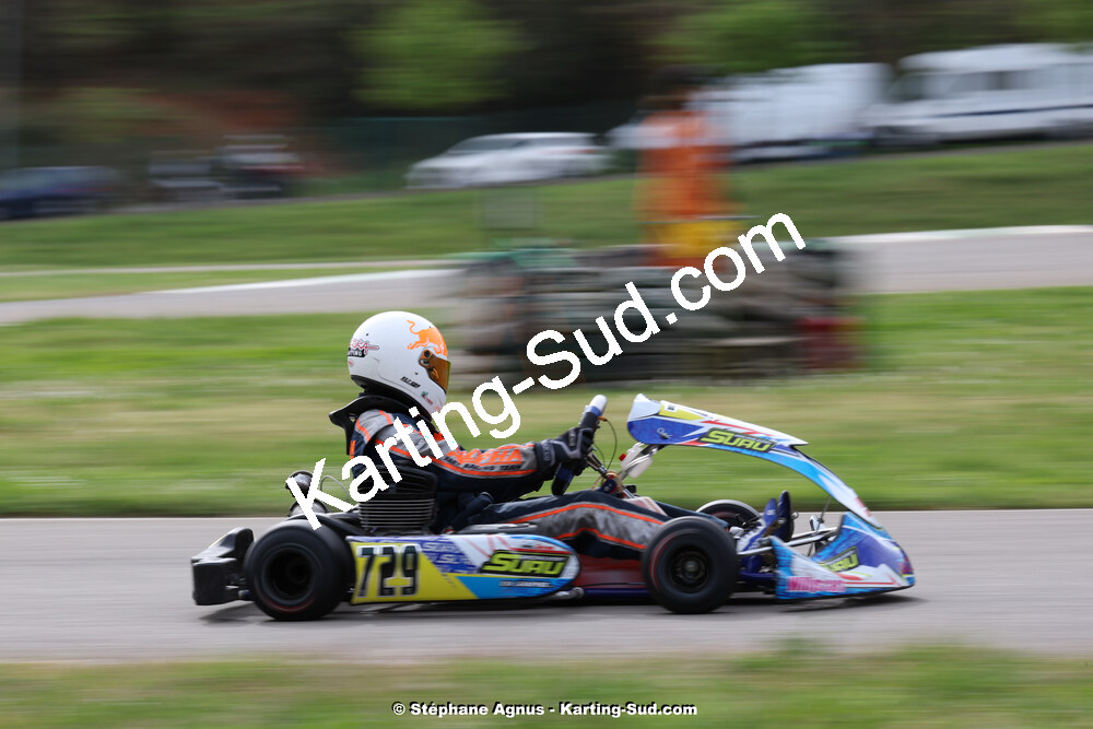 6 & 7/04/2024 : 2ème manche du Championnat du Sud au Pôle Mécanique Karting d’Alès (photos Stéphane Agnus) 2024 — karting