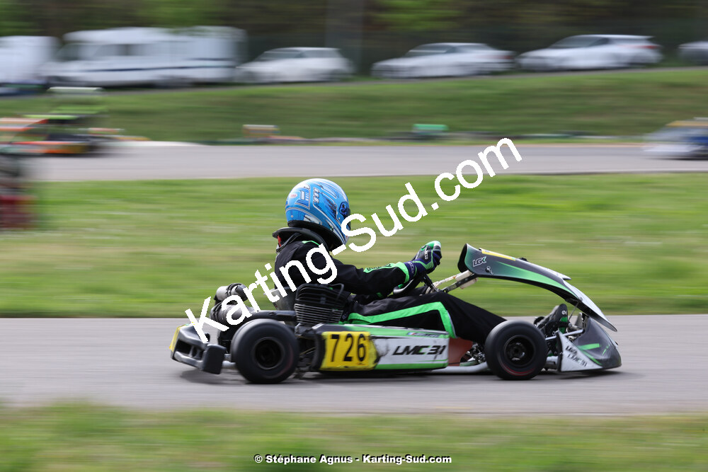 6 & 7/04/2024 : 2ème manche du Championnat du Sud au Pôle Mécanique Karting d’Alès (photos Stéphane Agnus) 2024 — karting