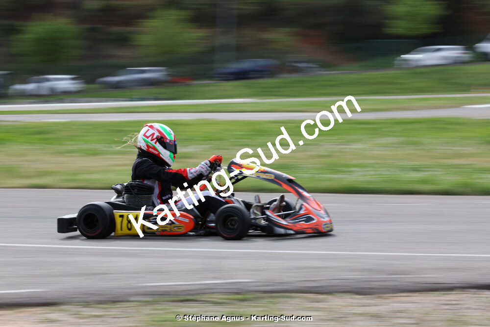 6 & 7/04/2024 : 2ème manche du Championnat du Sud au Pôle Mécanique Karting d’Alès (photos Stéphane Agnus) 2024 — karting