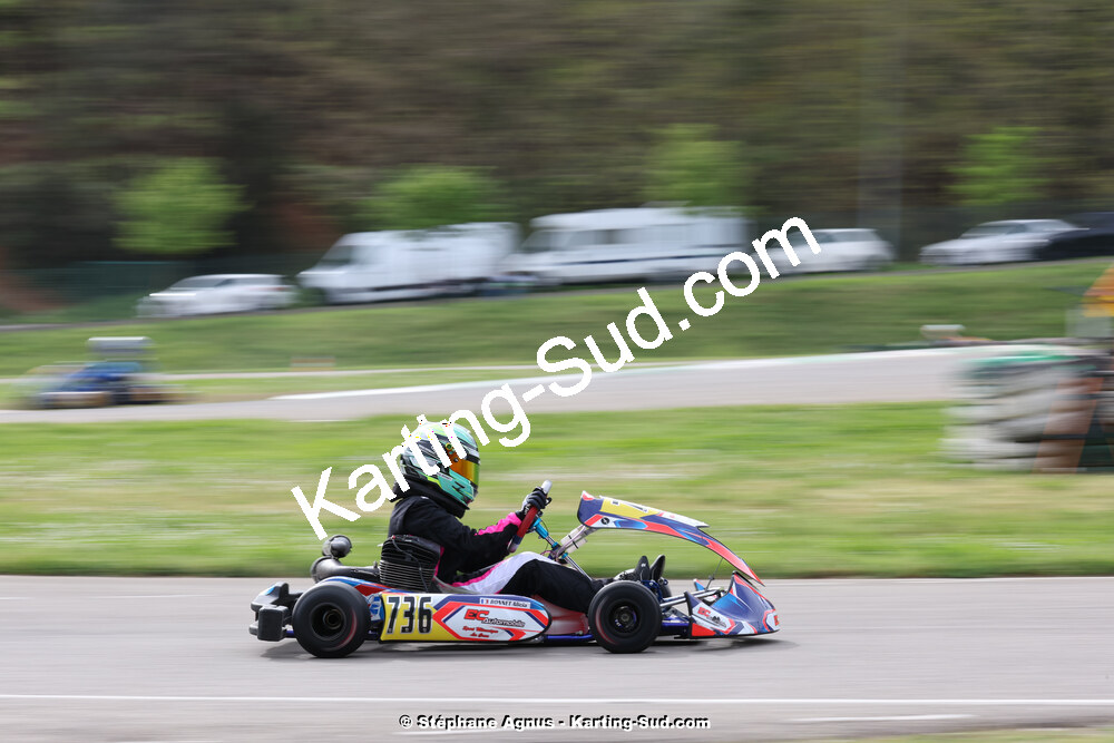 6 & 7/04/2024 : 2ème manche du Championnat du Sud au Pôle Mécanique Karting d’Alès (photos Stéphane Agnus) 2024 — karting