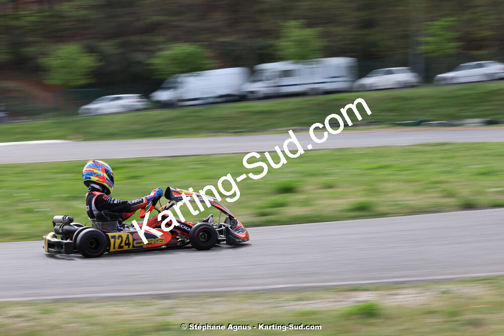 6 & 7/04/2024 : 2ème manche du Championnat du Sud au Pôle Mécanique Karting d’Alès (photos Stéphane Agnus) 2024 — karting