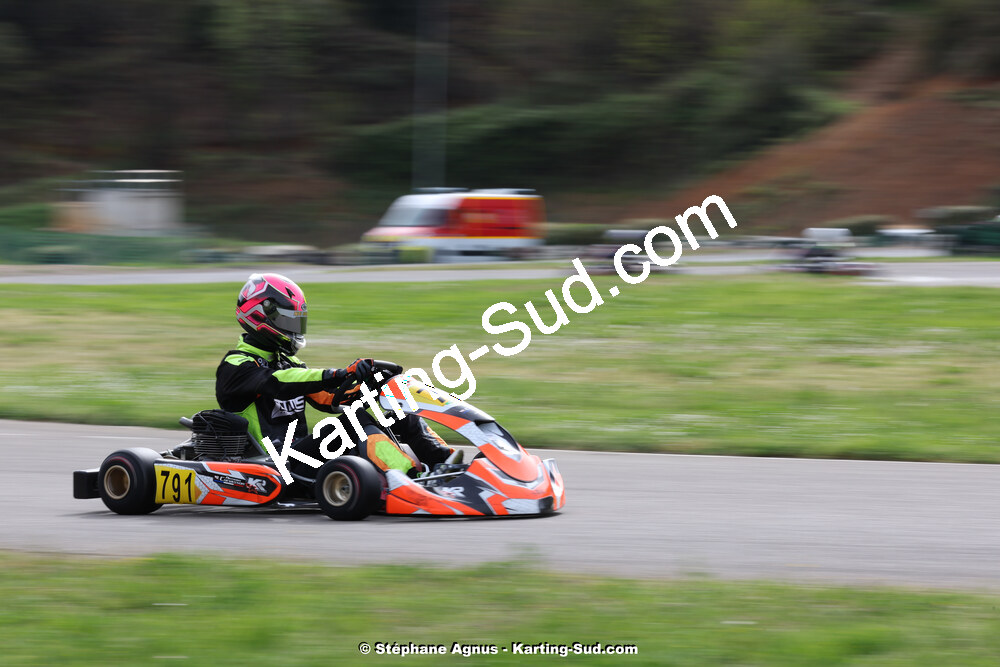 6 & 7/04/2024 : 2ème manche du Championnat du Sud au Pôle Mécanique Karting d’Alès (photos Stéphane Agnus) 2024 — karting