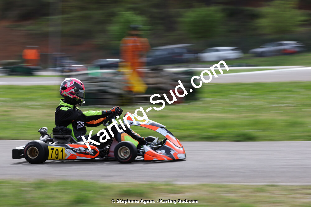 6 & 7/04/2024 : 2ème manche du Championnat du Sud au Pôle Mécanique Karting d’Alès (photos Stéphane Agnus) 2024 — karting