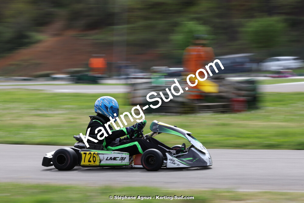 6 & 7/04/2024 : 2ème manche du Championnat du Sud au Pôle Mécanique Karting d’Alès (photos Stéphane Agnus) 2024 — karting