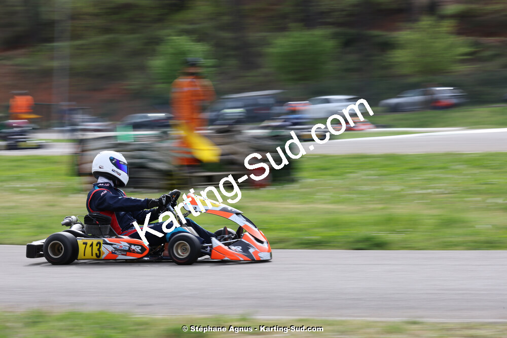6 & 7/04/2024 : 2ème manche du Championnat du Sud au Pôle Mécanique Karting d’Alès (photos Stéphane Agnus) 2024 — karting