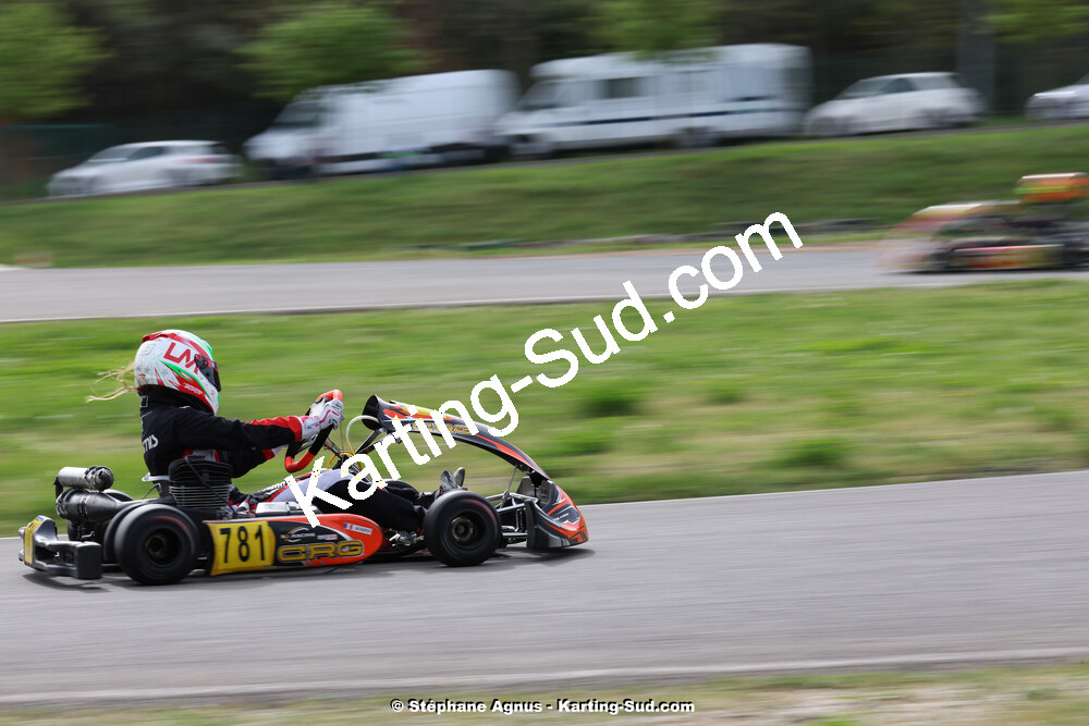 6 & 7/04/2024 : 2ème manche du Championnat du Sud au Pôle Mécanique Karting d’Alès (photos Stéphane Agnus) 2024 — karting
