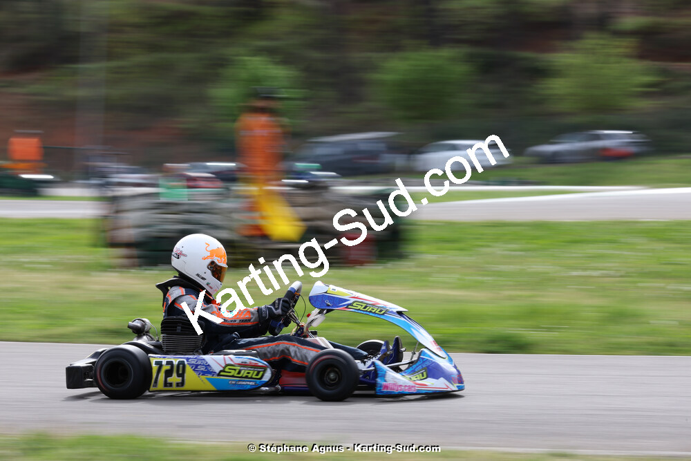 6 & 7/04/2024 : 2ème manche du Championnat du Sud au Pôle Mécanique Karting d’Alès (photos Stéphane Agnus) 2024 — karting