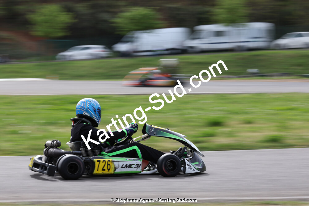 6 & 7/04/2024 : 2ème manche du Championnat du Sud au Pôle Mécanique Karting d’Alès (photos Stéphane Agnus) 2024 — karting