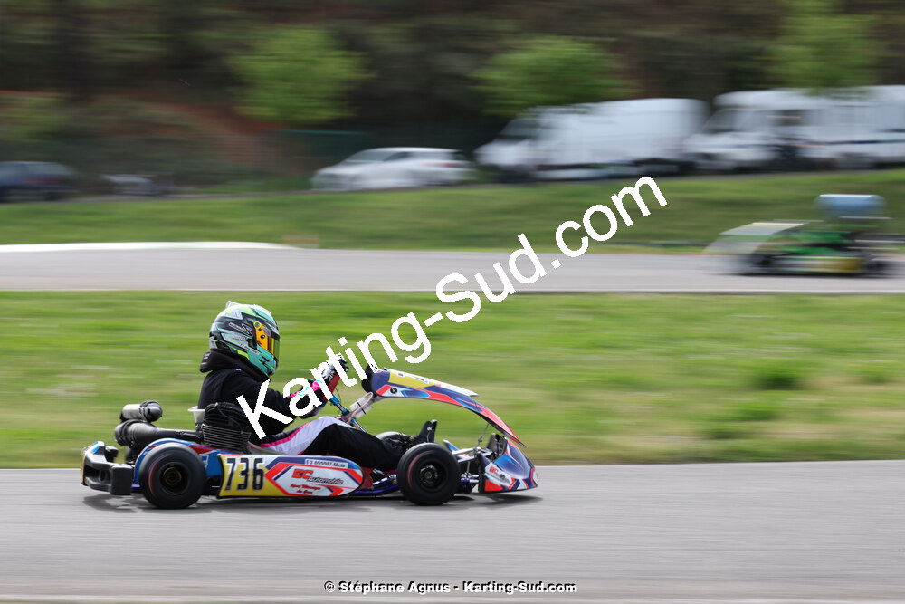 6 & 7/04/2024 : 2ème manche du Championnat du Sud au Pôle Mécanique Karting d’Alès (photos Stéphane Agnus) 2024 — karting