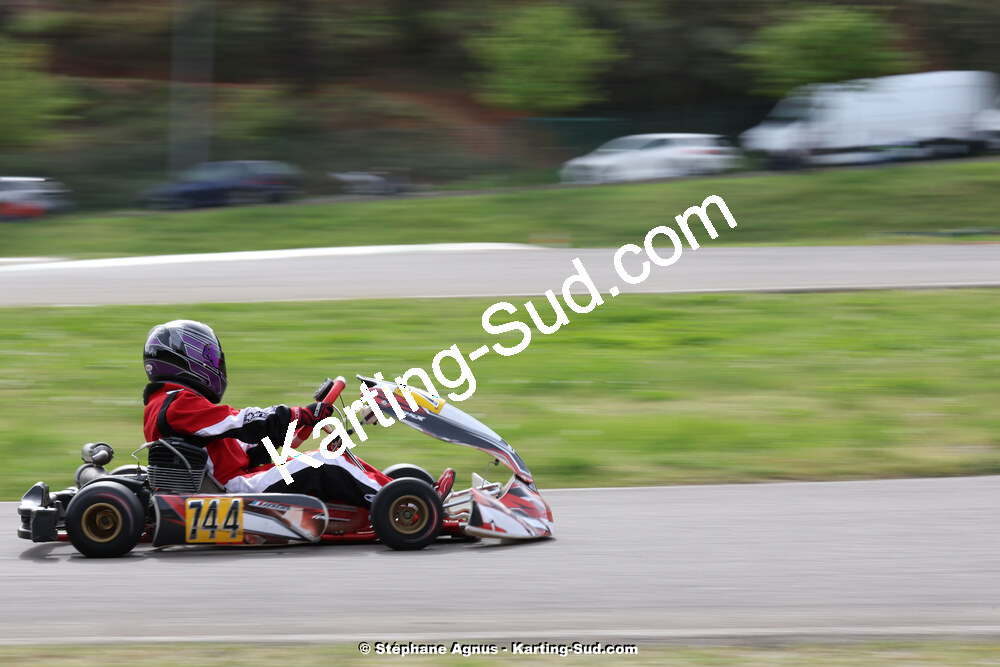 6 & 7/04/2024 : 2ème manche du Championnat du Sud au Pôle Mécanique Karting d’Alès (photos Stéphane Agnus) 2024 — karting