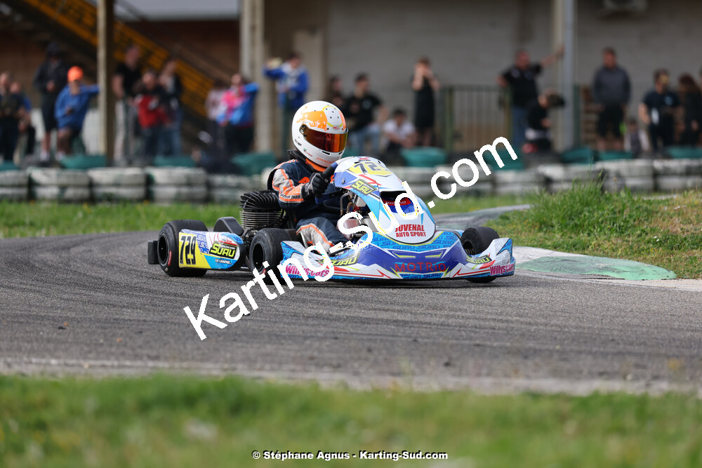 6 & 7/04/2024 : 2ème manche du Championnat du Sud au Pôle Mécanique Karting d’Alès (photos Stéphane Agnus) 2024 — karting