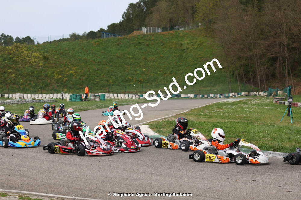 6 & 7/04/2024 : 2ème manche du Championnat du Sud au Pôle Mécanique Karting d’Alès (photos Stéphane Agnus) 2024 — karting