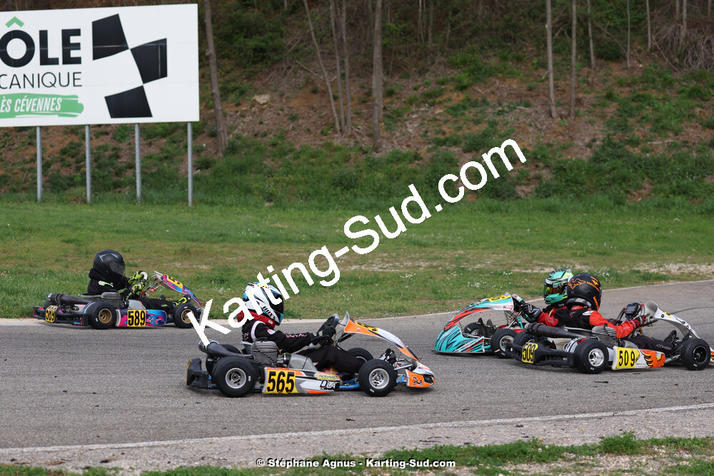 6 & 7/04/2024 : 2ème manche du Championnat du Sud au Pôle Mécanique Karting d’Alès (photos Stéphane Agnus) 2024 — karting