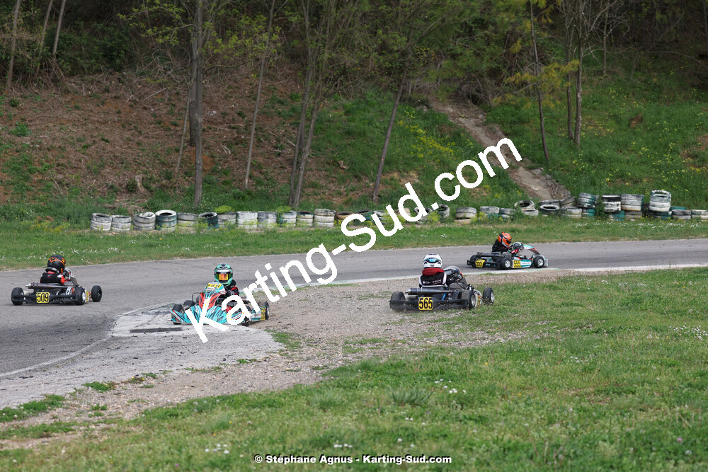 6 & 7/04/2024 : 2ème manche du Championnat du Sud au Pôle Mécanique Karting d’Alès (photos Stéphane Agnus) 2024 — karting