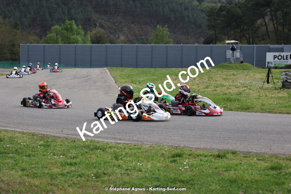 6 & 7/04/2024 : 2ème manche du Championnat du Sud au Pôle Mécanique Karting d’Alès (photos Stéphane Agnus) 2024 — karting