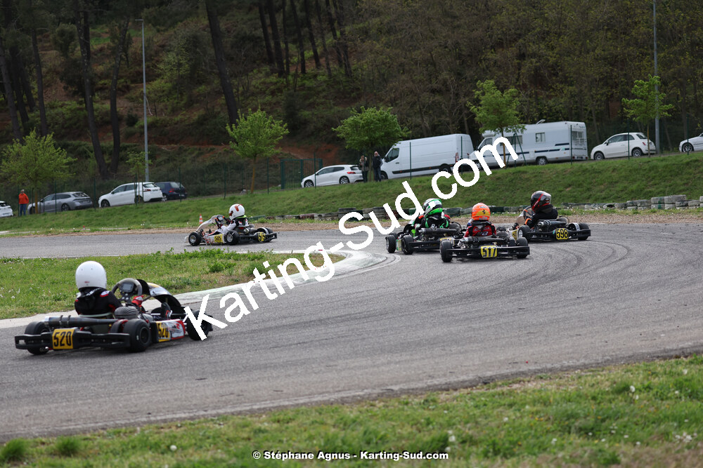 6 & 7/04/2024 : 2ème manche du Championnat du Sud au Pôle Mécanique Karting d’Alès (photos Stéphane Agnus) 2024 — karting