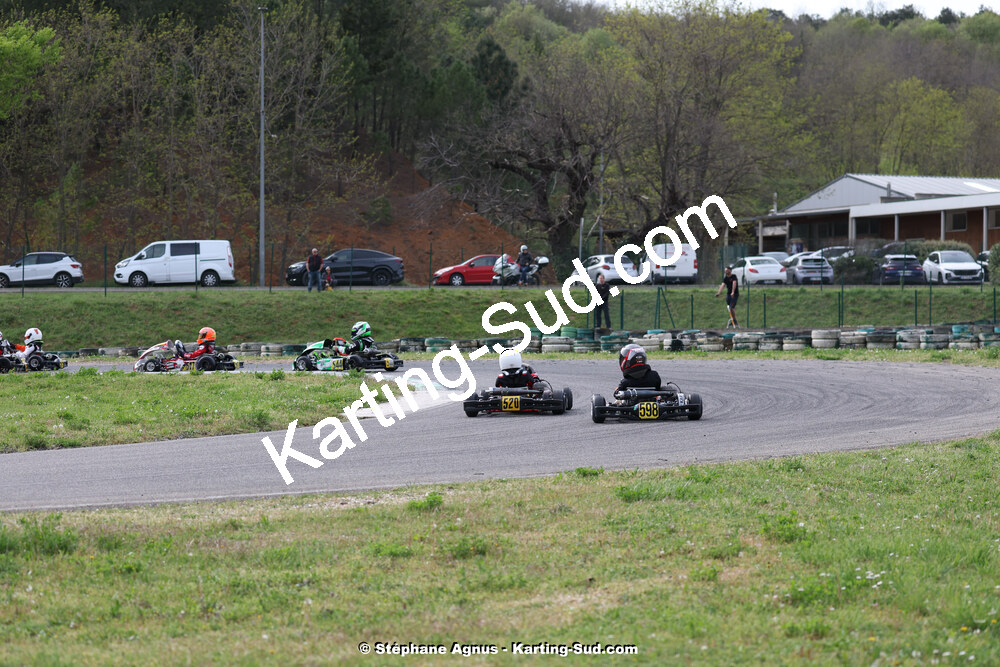 6 & 7/04/2024 : 2ème manche du Championnat du Sud au Pôle Mécanique Karting d’Alès (photos Stéphane Agnus) 2024 — karting