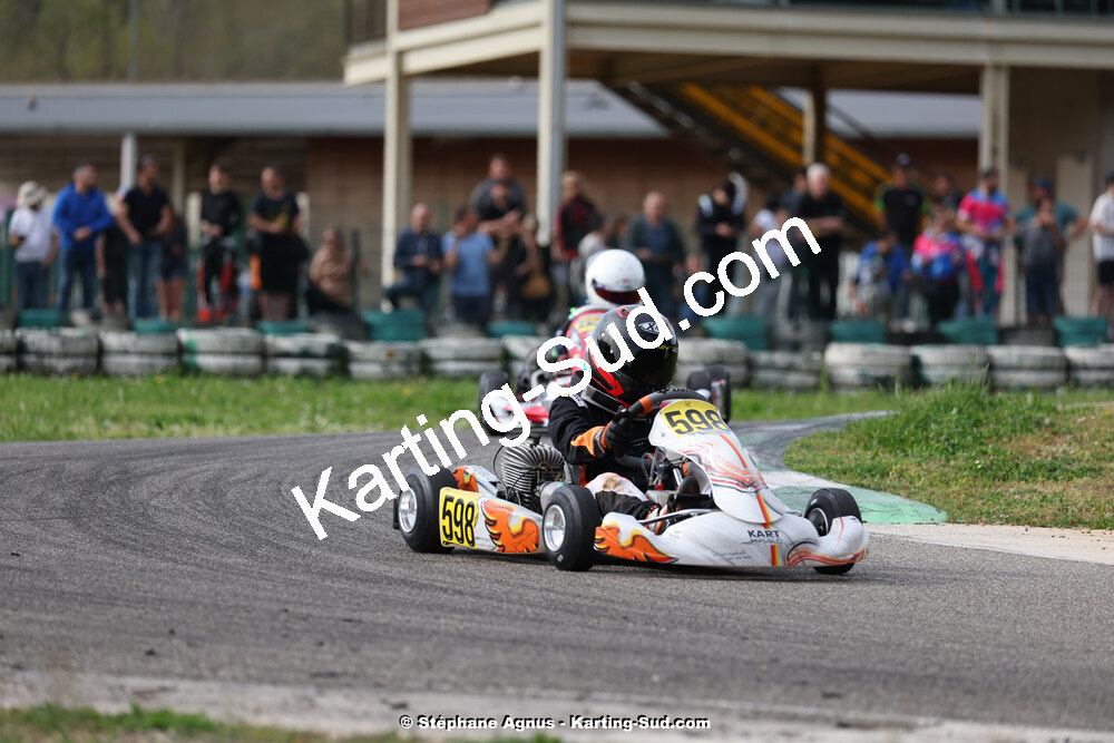 6 & 7/04/2024 : 2ème manche du Championnat du Sud au Pôle Mécanique Karting d’Alès (photos Stéphane Agnus) 2024 — karting