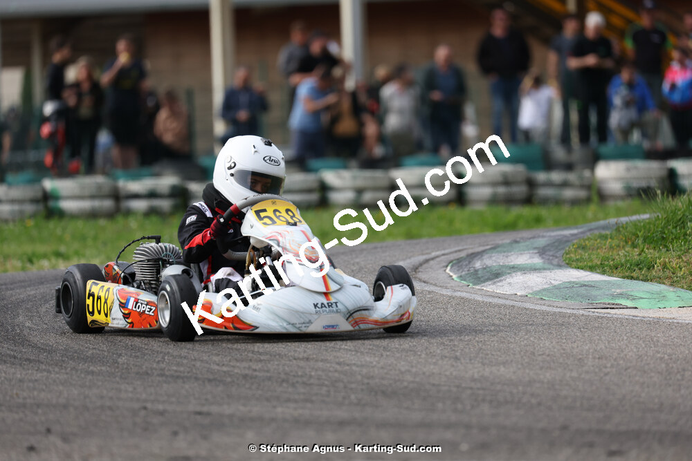 6 & 7/04/2024 : 2ème manche du Championnat du Sud au Pôle Mécanique Karting d’Alès (photos Stéphane Agnus) 2024 — karting