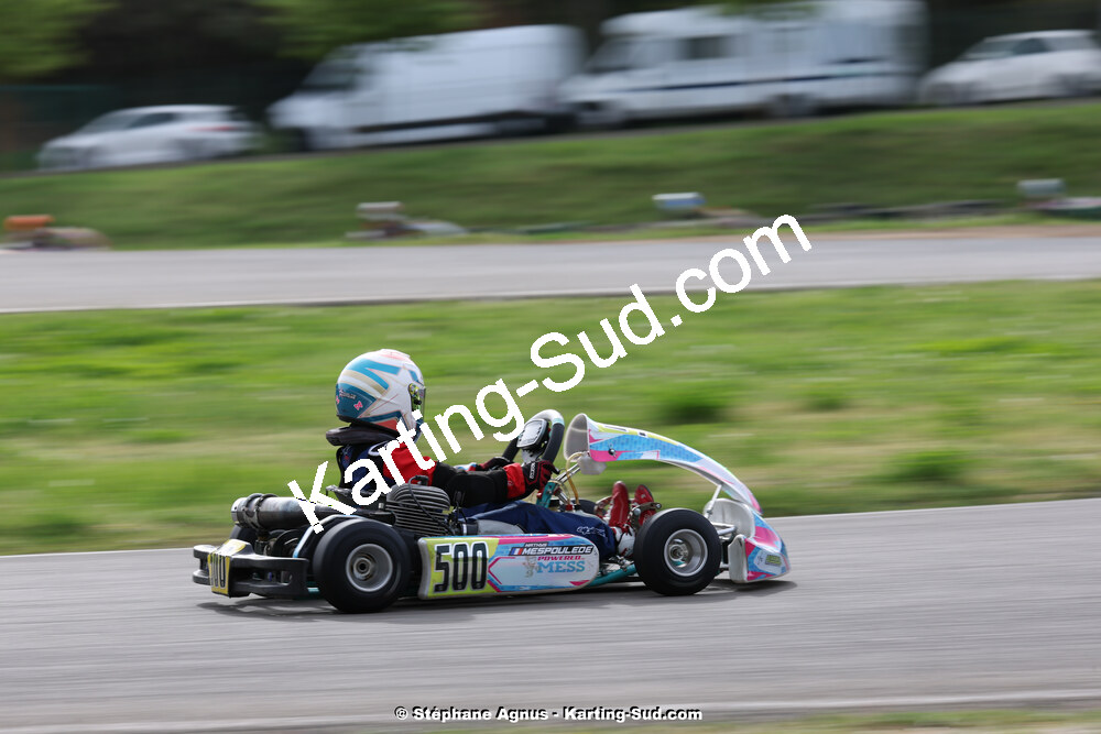 6 & 7/04/2024 : 2ème manche du Championnat du Sud au Pôle Mécanique Karting d’Alès (photos Stéphane Agnus) 2024 — karting