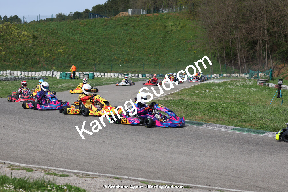 6 & 7/04/2024 : 2ème manche du Championnat du Sud au Pôle Mécanique Karting d’Alès (photos Stéphane Agnus) 2024 — karting