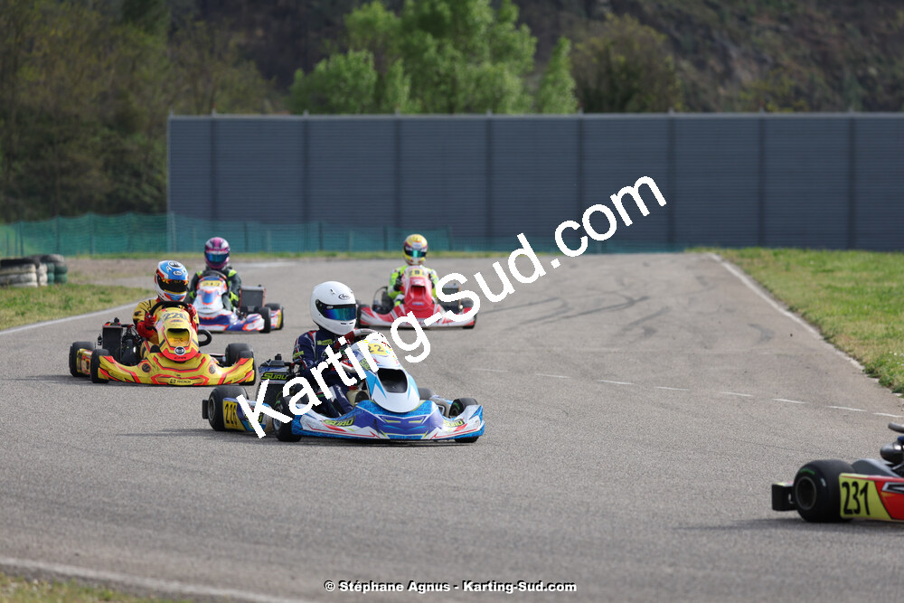 6 & 7/04/2024 : 2ème manche du Championnat du Sud au Pôle Mécanique Karting d’Alès (photos Stéphane Agnus) 2024 — karting