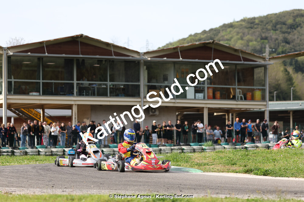 6 & 7/04/2024 : 2ème manche du Championnat du Sud au Pôle Mécanique Karting d’Alès (photos Stéphane Agnus) 2024 — karting