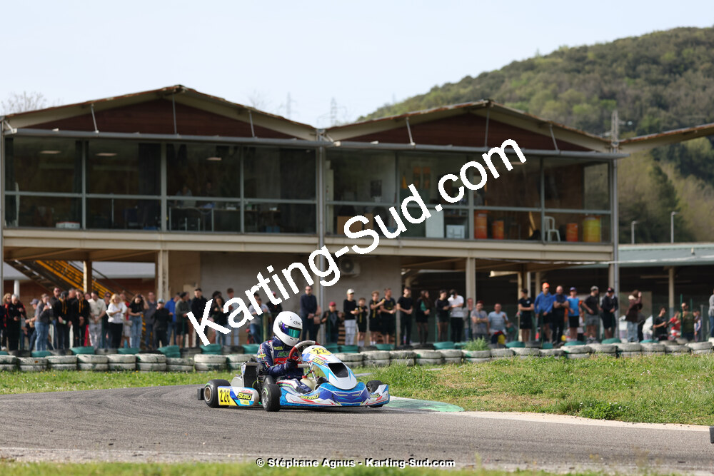 6 & 7/04/2024 : 2ème manche du Championnat du Sud au Pôle Mécanique Karting d’Alès (photos Stéphane Agnus) 2024 — karting