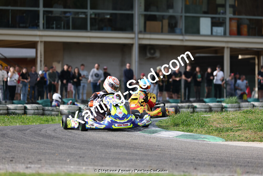 6 & 7/04/2024 : 2ème manche du Championnat du Sud au Pôle Mécanique Karting d’Alès (photos Stéphane Agnus) 2024 — karting