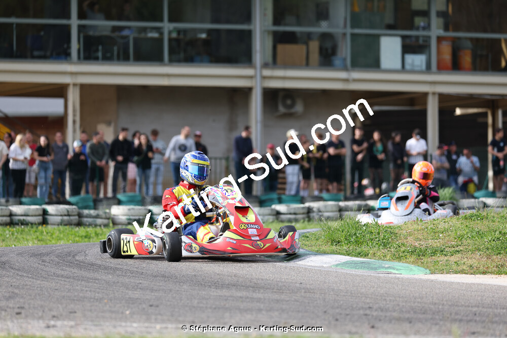 6 & 7/04/2024 : 2ème manche du Championnat du Sud au Pôle Mécanique Karting d’Alès (photos Stéphane Agnus) 2024 — karting
